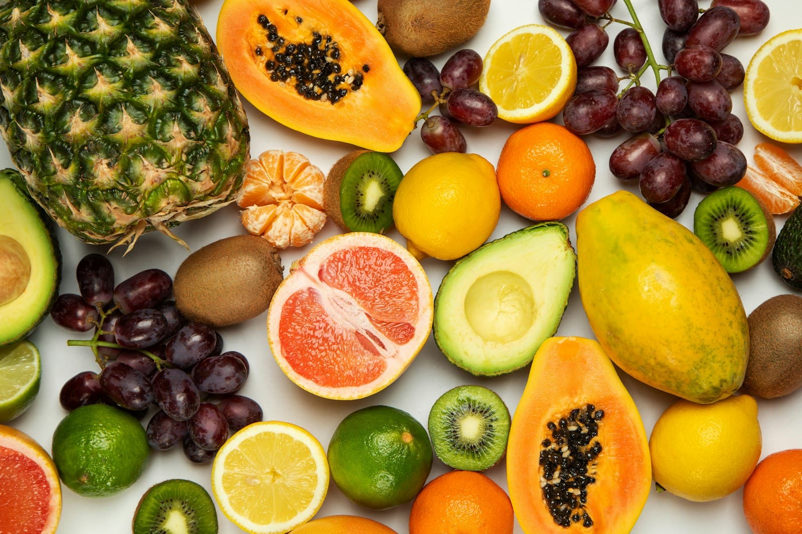 Fresh citrus fruit freshly harvested